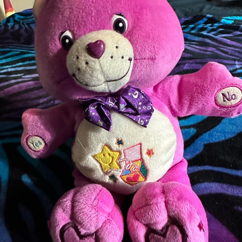Care Bear yes or no game Bear